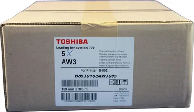 Produktbild von Toshiba B8530160AW Thermotransfer-Farbband -A