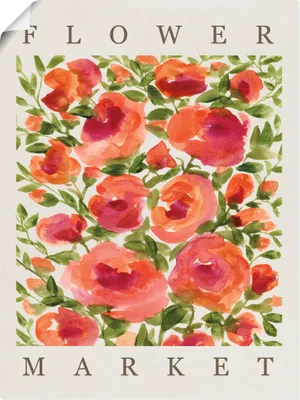 Produktbild von ARTland Poster Coral Blooms Größe: 30x40 cm