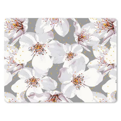 Produktbild von MuchoWow® Mauspad Mousepad Blumen - Sakura - Muster 40x30 cm - Mousepads - Maus Mat - Pad - Mausunterlage - Anti Rutsch
