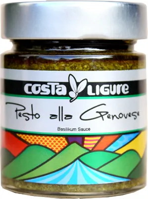 Image de Pesto alla Genovese, sauce au basilic, verte, 135 g