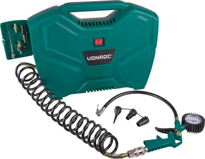 Produktbild von Vonroc Luftpumpe Kompressor - Akku, 20V, tragbar, Auto & Fahrrad