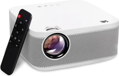 Produktbild von FLIK X10 Full-HD-Multimediaprojektor | Tragbares, kompaktes Mini-Heimkinosystem mit Fernbedienung, nativer 1080p-Videoprojektion und HDMI-Kabel