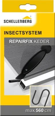 Produktbild von Schellenberg Reparatur-Keder, schwarz, 5,6 m, 70107