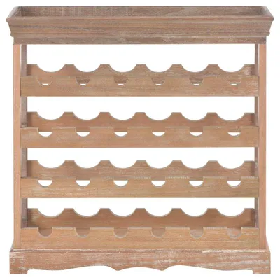 Produktbild von vidaXL Weinschrank Braun 70 x 22,5 x 70,5 cm MDF