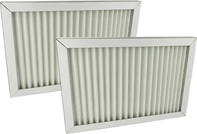 Produktbild von vhbw 2x Filter G4 kompatibel mit Pluggit SWT180 Erdwärmetauscher - Filterset, 37 x 25 x 2,4 cm Weiß