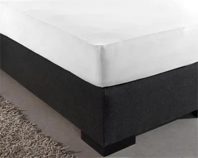 Immagine prodotto di Lenzuolo matrimoniale, 160 x 220 cm, 100% cotone, bianco, per la camera da letto