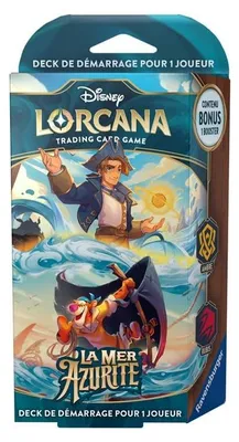 Produktbild von Ravensburger Disney Lorcana TCG: vorkonstruiertes Deck für 1 Spieler, Azurit – B