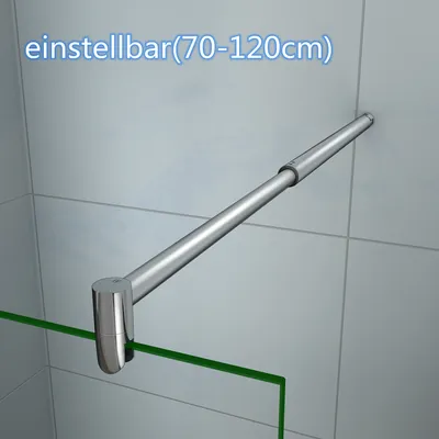 Produktbild von 70-120cm einstellbarHaltestange Stabilisator Stabilisierungsstange für Walkin Duschwand Dusche
