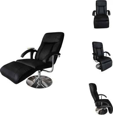 Produktbild von vidaXL Massagesessel Schwarz Kunstleder -  Massagesessel