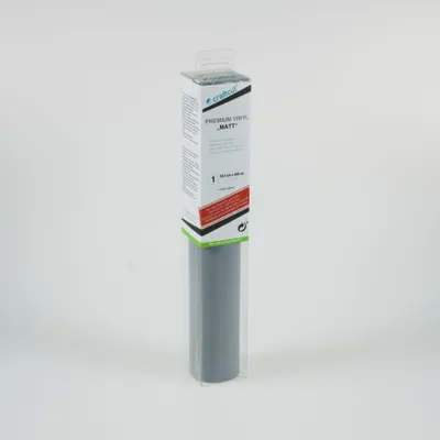 Produktbild von craftcut M51 Plotterfolie matt LIGHT-GREY 30,5 x 300 cm
