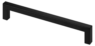 Produktbild von SOTECH Möbelgriff EDELSTAHL BLACKLINE Schrankgriff – Bohrabstand 160 mm, Schwarz matt (10 Stück)