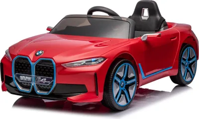 Obrázek produktu pro Dětské elektrické autíčko BMW i4 Official - červená metalíza (3-8 let)
