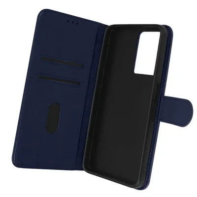 Produktbild von Avizar, Etui Kunstleder mit Standfunktion für Oppo A57 / A57s, Nachtblau