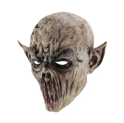 Obrázek produktu pro Zombie hororová maska Halloweenská maska Karnevalová příšera Strašidelný nemrtvý Ghoul
