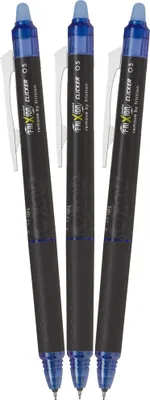 Zdjęcie produktu dla PILOT FriXion Point Clicker 05 / 0,25 mm, niebieski - opakowanie 3 szt