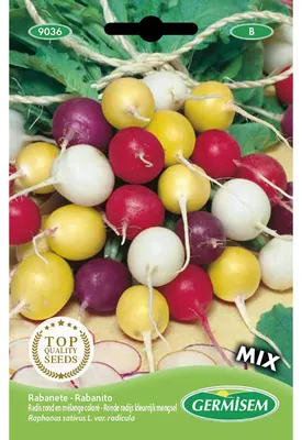 Immagine prodotto di Ravanello semi - Mix di colori - 10 g - Rosso, bianco e giallo