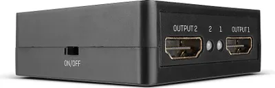 Image de Lindy 2 Port HDMI 18G Splitter, Compact