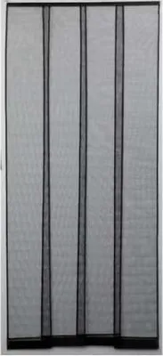 Image de Moustiquaire Aimantée Noire Fermeture Magnétique Automatique - Générique