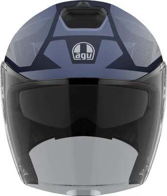 Zdjęcie produktu dla Kask AGV Irides Trieste jet, szary/niebieski, XL (61/62)