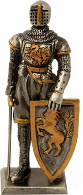 Produktbild von Zinnritter mit Einhornschild