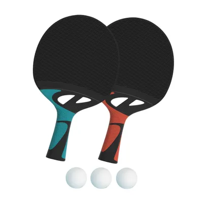 Image de Set de raquettes de ping-pong Cornilleau "Tacteo 50 Duo Pack