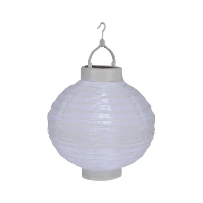 Produktbild von Best Season LED-Solarlampion, 1 cool light LED, ca. 30 x 20 cm Farbe weiss, mit Solarpanel, incl. Akku, ,outd., 477-15