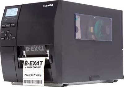 Obrázok produktu pre Toshiba TEC B-EX4T1-TS12-QM-R - Etikettendrucker - Thermodirekt Thermotransfer - Rolle 12 - Etiketten-/Labeldrucker - Thermotransferdruck