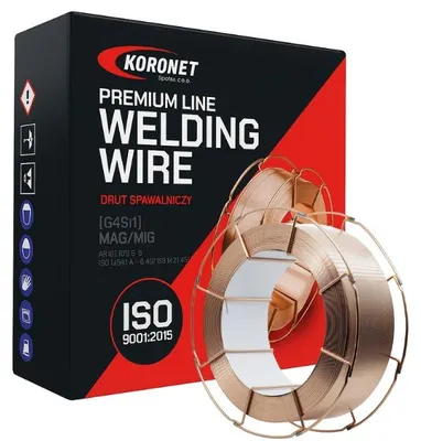 Produktbild von Koronet SG3 MIG/MAG Schweißdraht 1,6 mm 15 kg kupferbeschichtet