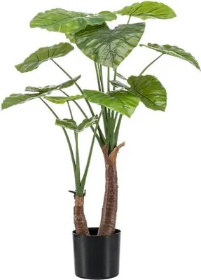 Zdjęcie produktu dla Alocasia - sztuczna roslina doniczkowa - liscie strzalkowate - Ø110cm