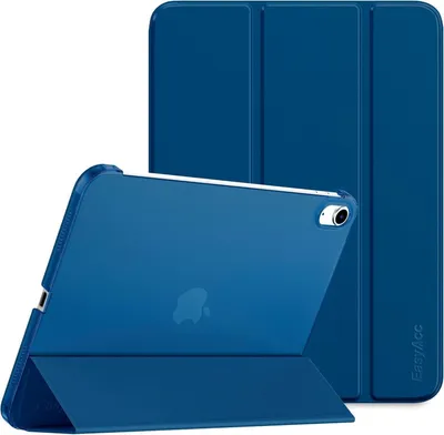 Image de EasyAcc Étui pour iPad 10.9 pouces bleu océan ultra-mince et léger avec fonction de support