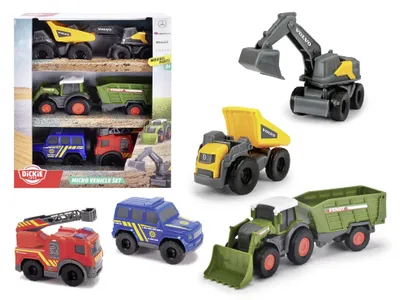 Productafbeelding van DICKIE - Micro Vehicle Pack - 8cm