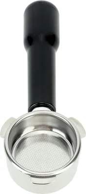 Produktbild von 54 mm Kaffee-Siebträger, Edelstahl-Doppel-Siebträger-Kaffeemaschinenfilter für Breville 8 Series 870 880 Espresso-Siebträger mit Holzgriff