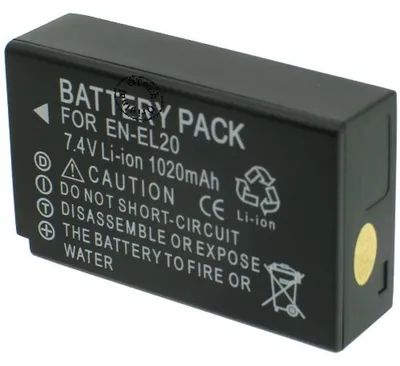 Produktbild von Batterie kompatibel mit NIKON EN-EL20 - Otech