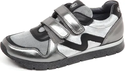 Produktbild von E2758 Sneaker bimba grau NATURINO scarpe Leder/Samt Schuh Baby Kind Mädchen