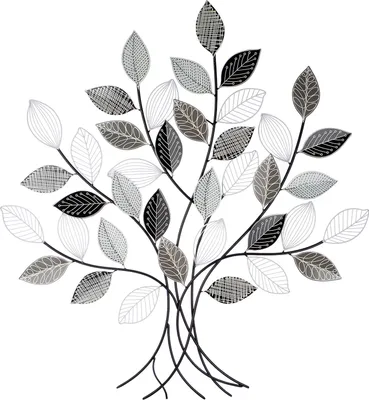 Produktbild von Casablanca by Gilde Wandrelief Baum Graphic, 84261