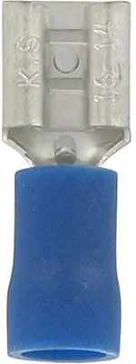 Produktbild von HaWe 425.10 KABELSCHUHE FLACHSTECKHÜLSEN BLAU 4011333425107