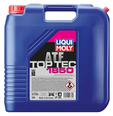 Produktbild von LIQUI MOLY Top Tec ATF 1850 Automatikgetriebeöl Rot 20L 21739 für VW Golf VIII Schrägheck (CD1) GOLF VIII Variant (CG5) Jetta Mk7 Limousine (BU3)