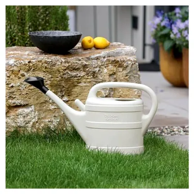 Produktbild von Recycling Gießkanne 10 Liter mit Brause (Hellgrau)