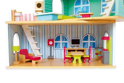 Produktbild von Puppenhaus Variabel Holzpuppenhaus small foot Legler Puppen Haus Spielhaus Holz