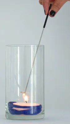 Produktbild von Kerzenlöscher Buche und Edelstahl
