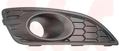 Produktbild von VAN WEZEL Lüftungsgitter Grill Stoßfänger für FORD Fiesta Mk6 Schrägheck (JA8, JR8) mit Loch/Löchern für Nebellampen
