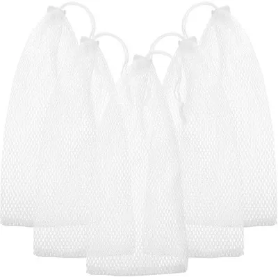 Zdjęcie produktu dla Biała siatka do zawieszania karmy dla ptaków, 28 x 12 cm, wielokrotnego użytku, do ogrodu i na podwórko