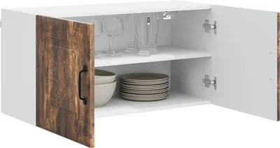 Produktbild von (Robust Möbel) Küchenschrank Kalmar Geräucherte Eiche 80 x 31 x 40cm - CL312880 - Küchenschränke