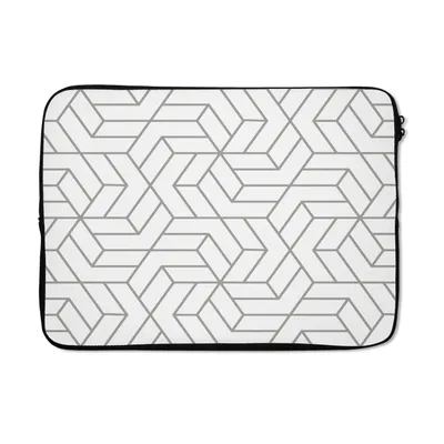 Produktbild von MuchoWow® Laptop Hülle 14 ZollGestaltung - Geometrie - Muster Laptoptasche - Laptoptasche - Stoßsicher - Schutzhaube