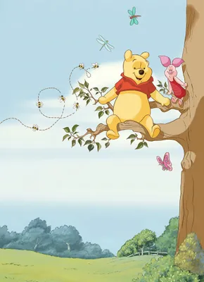 Produktbild von Disney Fototapete Polyurethander Bär Multicolor - 611075 - 184 x 254 cm