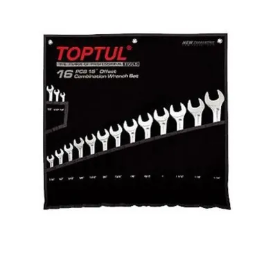 Obrázok produktu pre Sada kľúčov TOPTUL GPBX1601 Chrom-vanádiová oceľ 3,54 kg