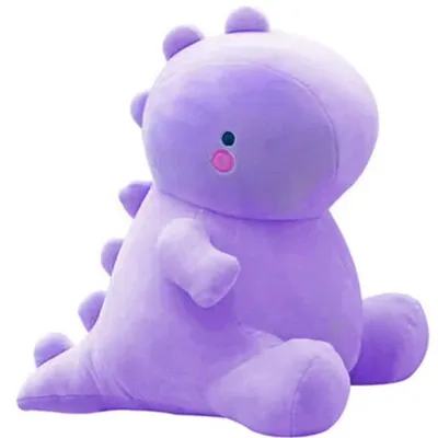Produktbild von Plüschtier Dinosaurier Kuscheltier Plüsch-Dino - 30 cm - Lila - Für Kinder