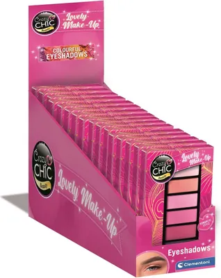 Produktbild von Crazy Chic Romantic Clementoni Lidschatten Set