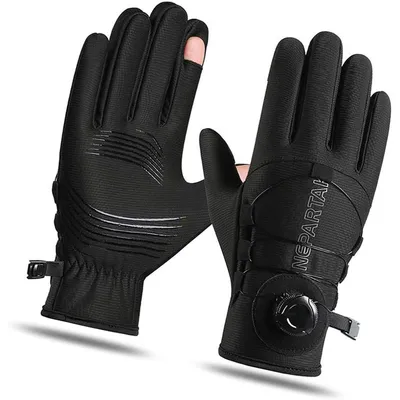 Produktbild von Fahrradhandschuhe, Unisex-Handschuhe mit Touchscreen-kompatiblen Fingerspitzen und verbessertem Griff für Outdoor-Aktivitäten