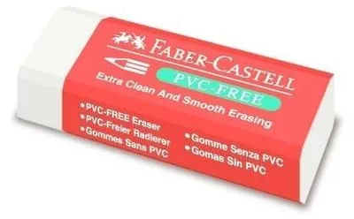 Image de Faber-Castell Gomme sans pvc Blanc 1 Pcs